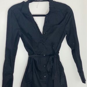 Fashion Nova mini button up dress.